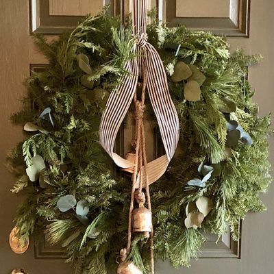 Using Fresh Greenery for Outdoor Holiday Decorating Part I: Wreaths